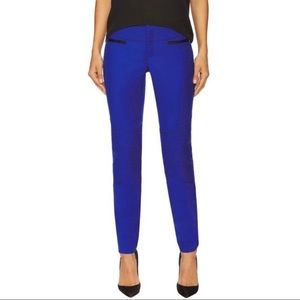 Marissa Webb Blue Moto Skinny Pants size 4